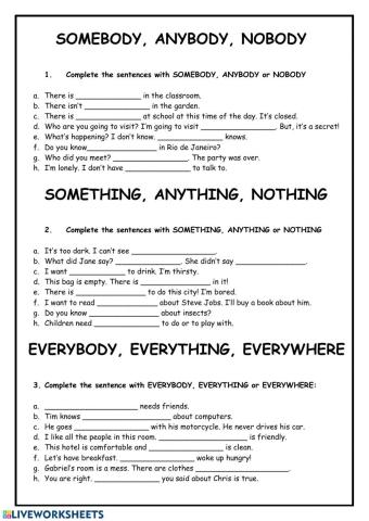 ISL Collective worksheet