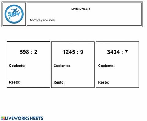 Divisiones 3