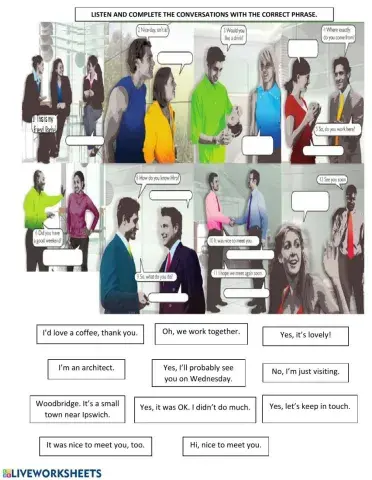 Small talk in English