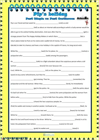 Past simple vs past contiuous