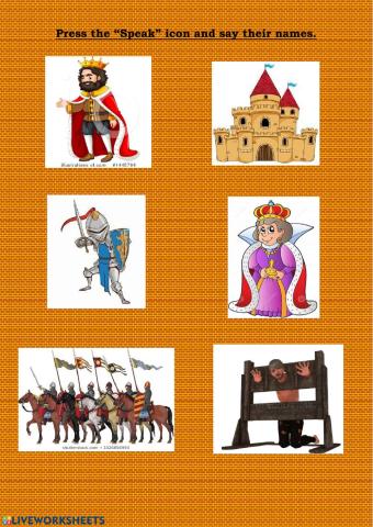 Speaking - History vocabulary