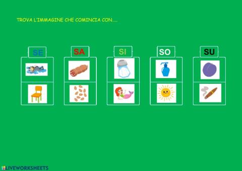 Trova il disegno giusto