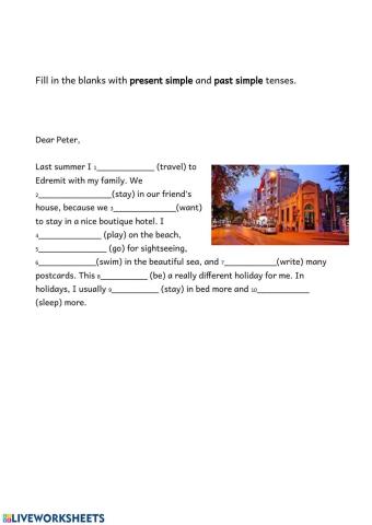 Simple present vs simple past