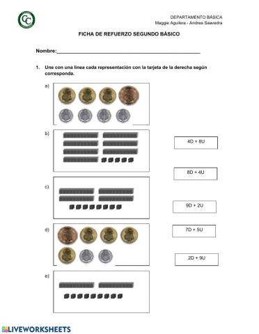 Refuerzo descomposición y composición