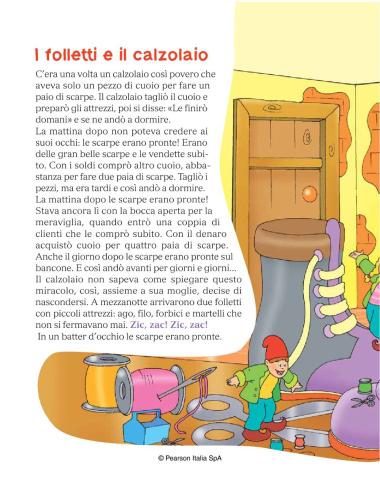 Racconto fantastico- I folletti e il calzolaio