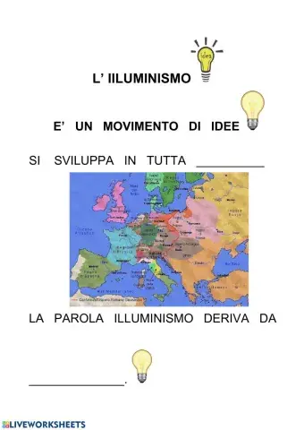 ILLUMINISMO con immagini