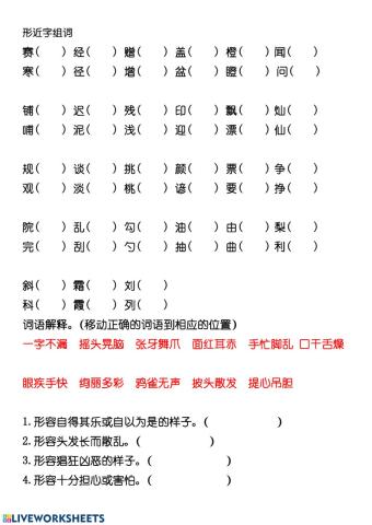 三上期中专项复习3