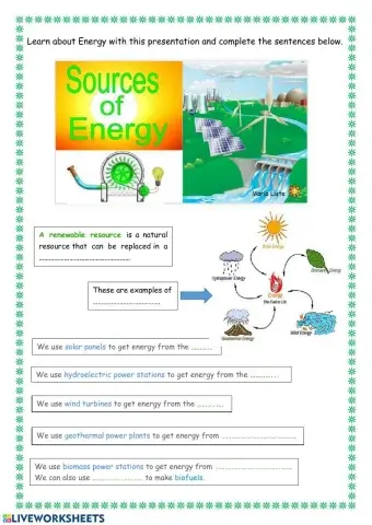 Sources of Energy