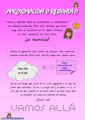 Aproximación y redondeo