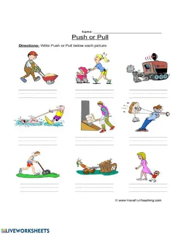 Forces: Push and Pull