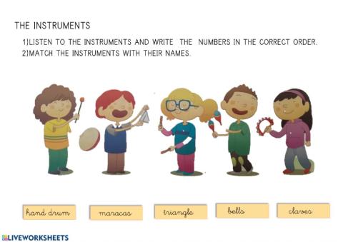 The instruments