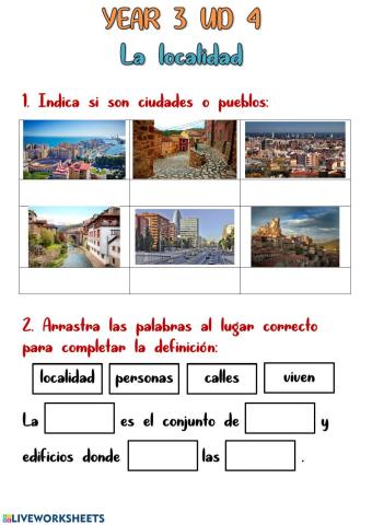 La localidad