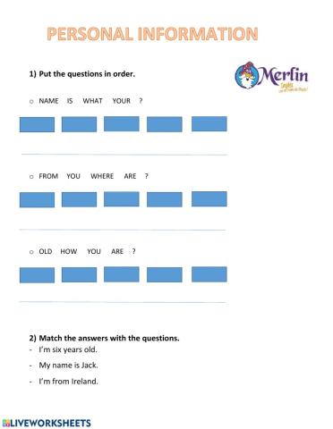 Personal information