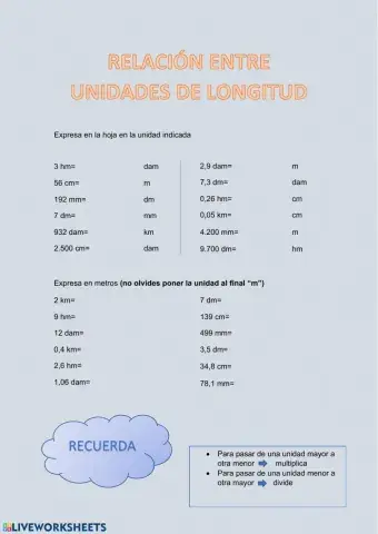 Unidades de longitud