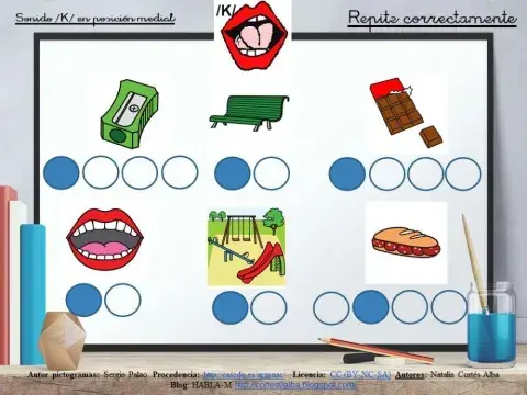 Articulación: Fonema -K-