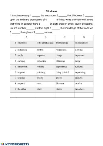 Multiple choice test. ZNO UA