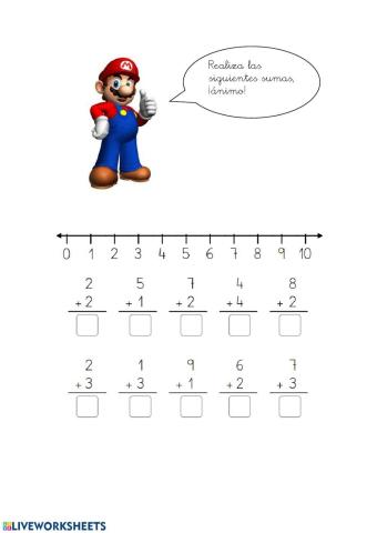 Suma con Mario