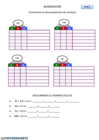 Casitas descomposición abn