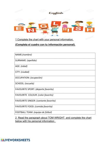 Personal Information