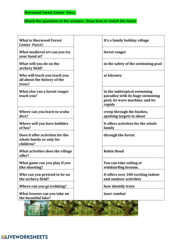 Sherwood Forest Activity Parcs