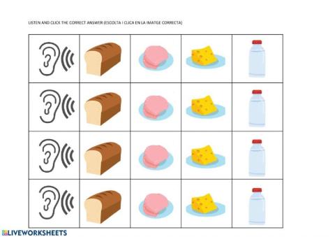 listen and click sandwiches