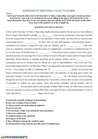 Közép érettségi angol