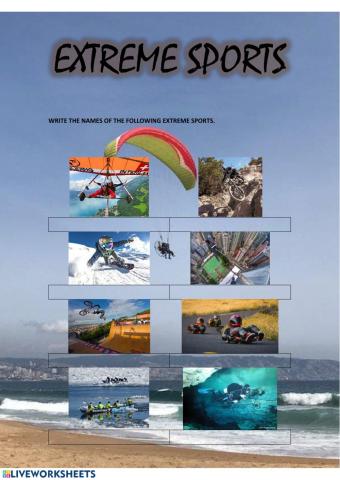 Extreme sports
