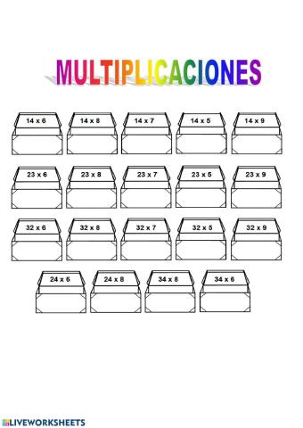 Multiplicaciones