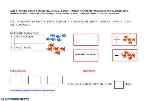 Problema : addizione o sottrazione?