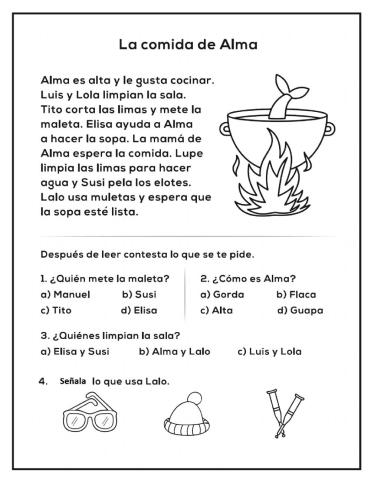 Comprensión lectora