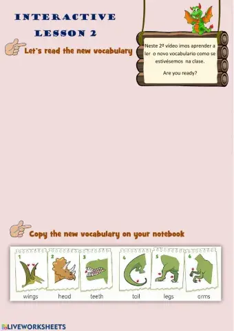 Interactive lesson 2 level 2