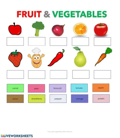 Fruit and Vegetables