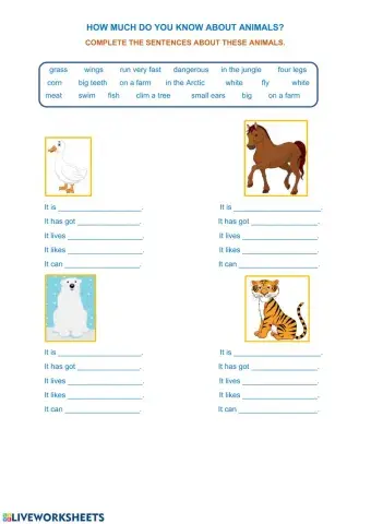 How much do you know about animals?