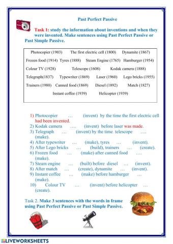 Past Perfect Passive