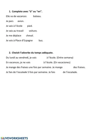 Fréquence et transports