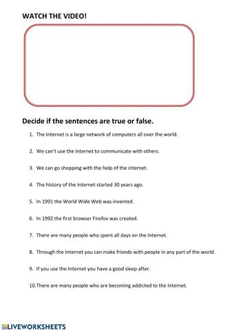 What is the INTERNET?