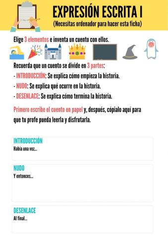 Expresión Escrita I