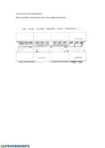 Places in town - Listening- Happy Street 2