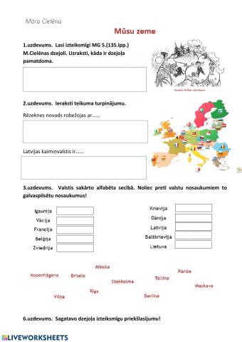 M.Cielēna -Mūsu zeme-