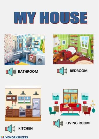 My house - vocabulary