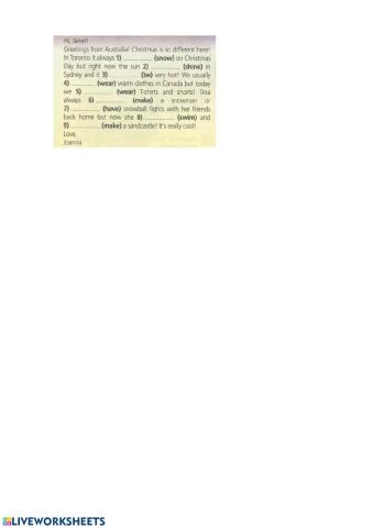 Present Simple vs Present Continuous