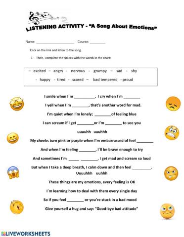 A Song About Emotions