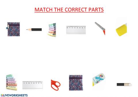 Match the correct parts