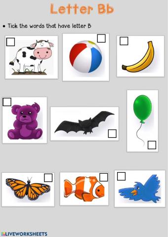 Letter b