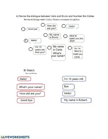 Introducing yourself