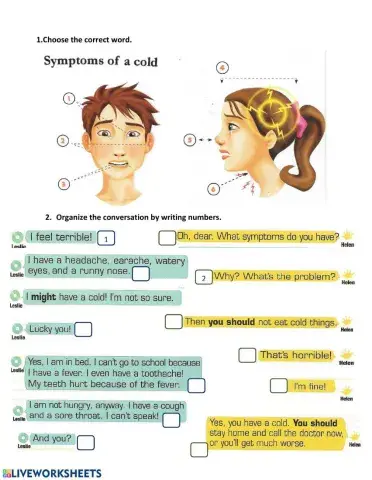 talking about health problems-1