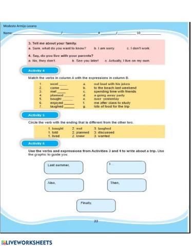 Friendly and relationship