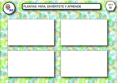 Plantas: mira, diviértete y aprende (8-10)