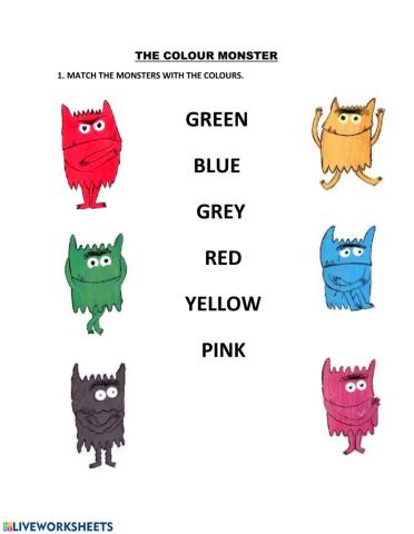 The Colour Monster Match