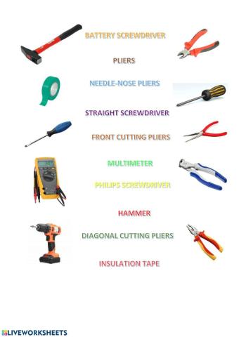 Electrician's tools